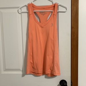 Orangish-Pink Workout Tank